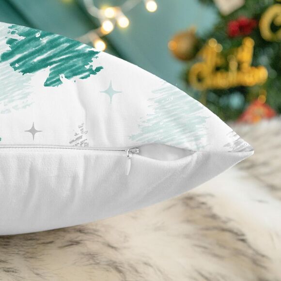 Cali Time Christmas‎ Throw Pillow Cover Pack of 2 -(3781) - Picture 6 of 6